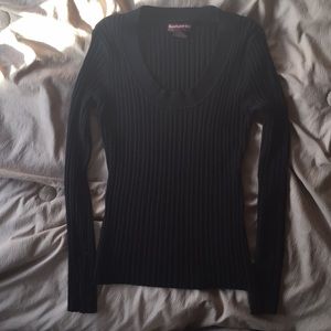 Hooked Up black long sleeve shirt